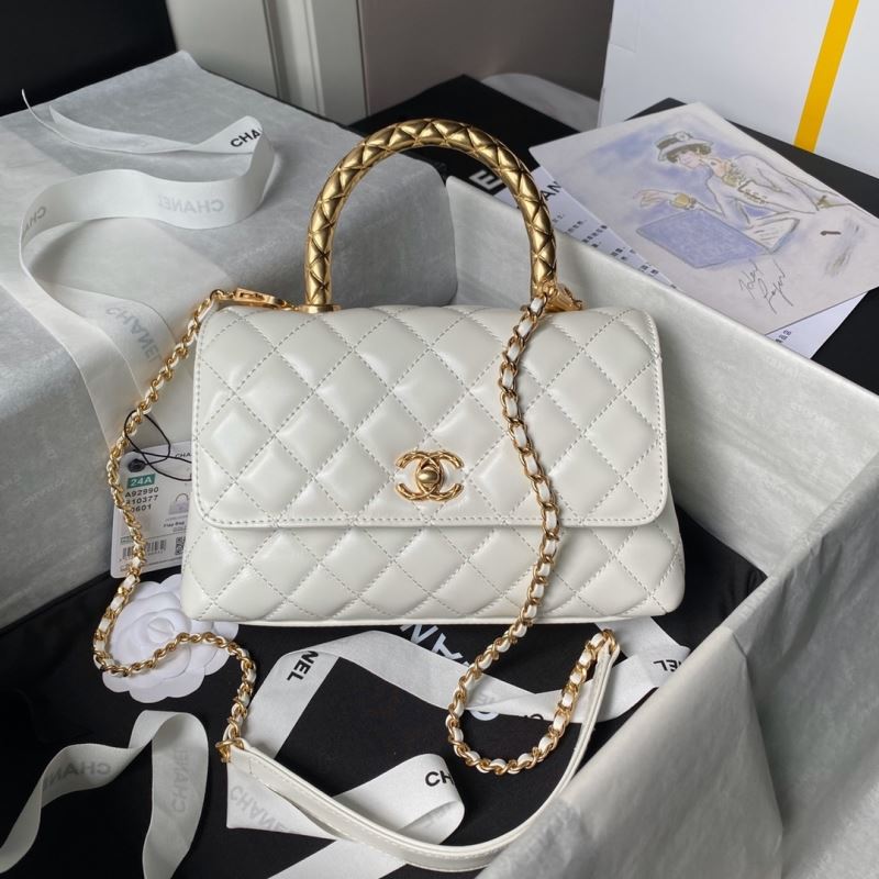 Ch**el top handle bags